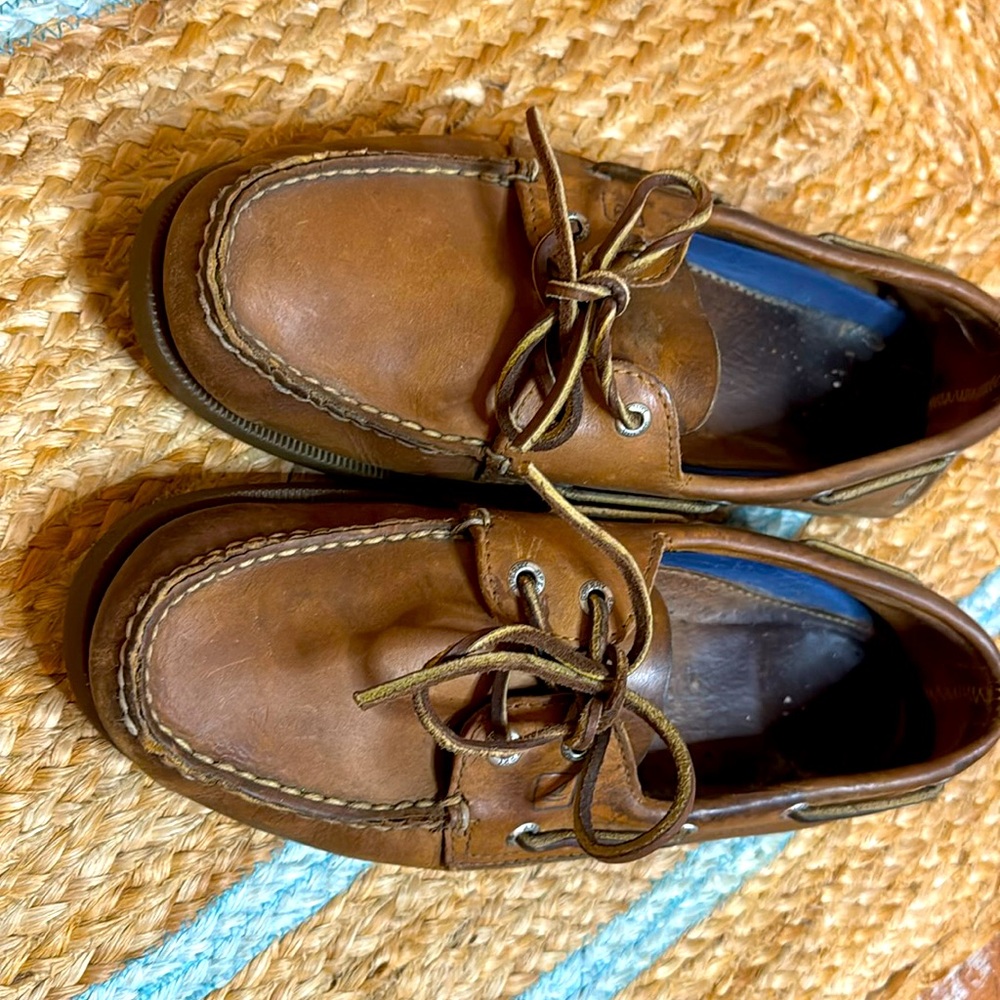 Sperry Leather Boat 👞